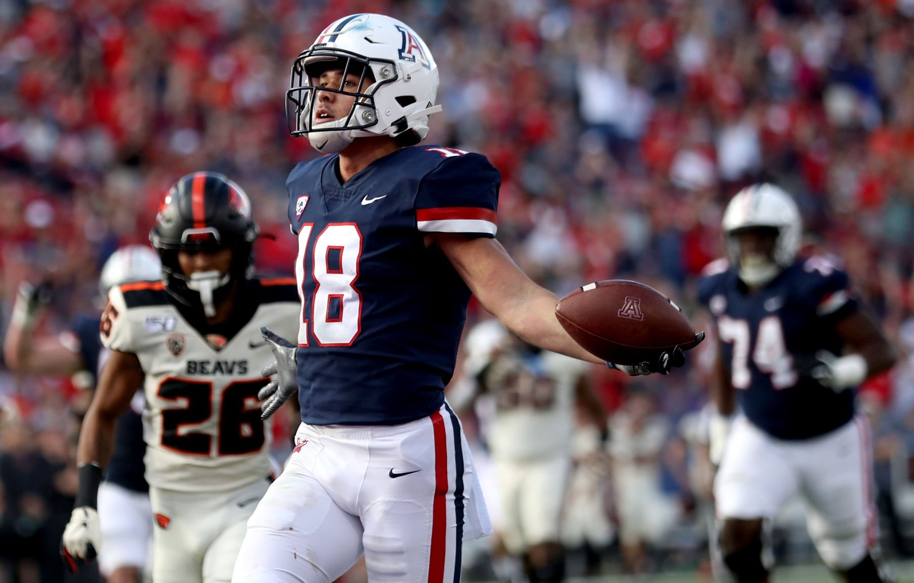 Arizona vs Oregon State football, homecoming